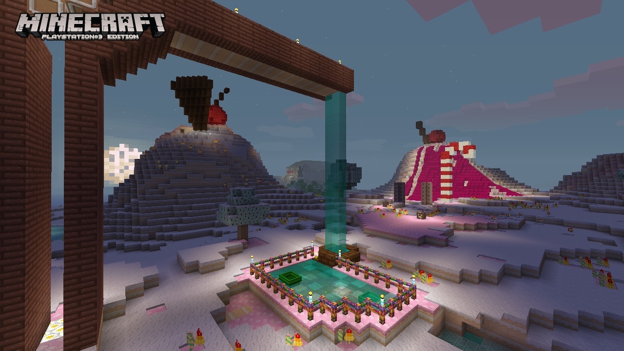 Minecraft Candy Texture Pack on PS3  Official PlayStation 