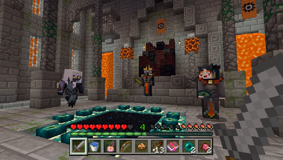 Minecraft Villains Skin Pack On Ps Vita Official Playstation