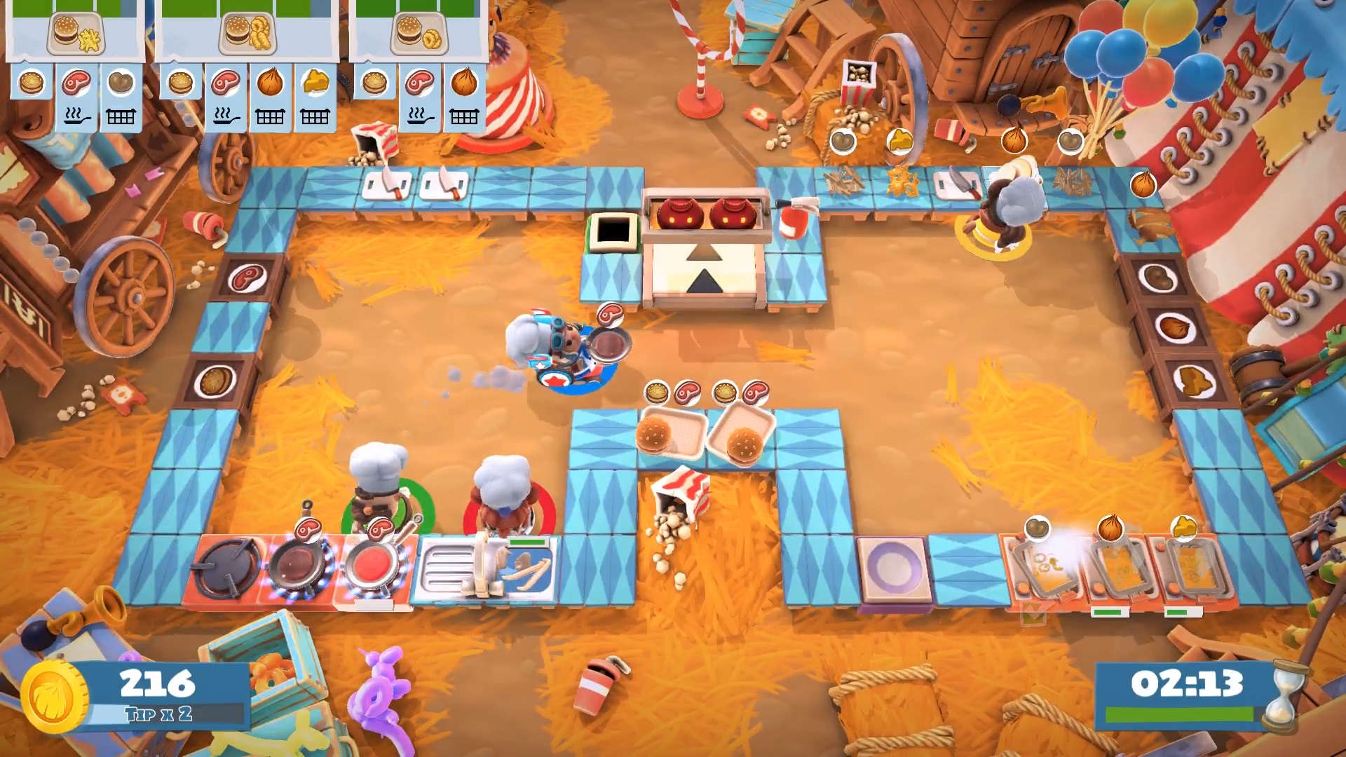 Overcooked! Carnival of Chaos PS4 — buy online and track price