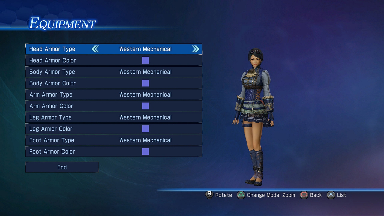 DW8Emp - Teile-Bearbeitung - Equipment 2 auf PS4, PS3, PS ...