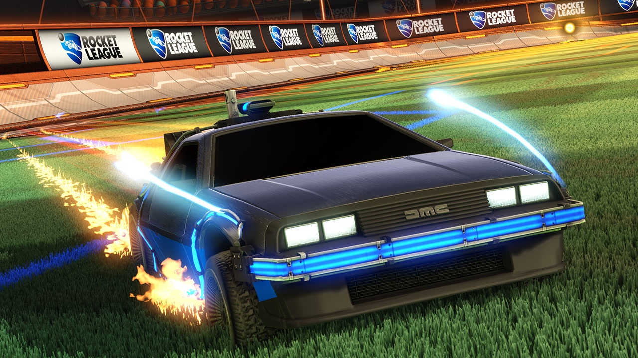 Rocket League Back To The Future Car Pack On Ps4 Official