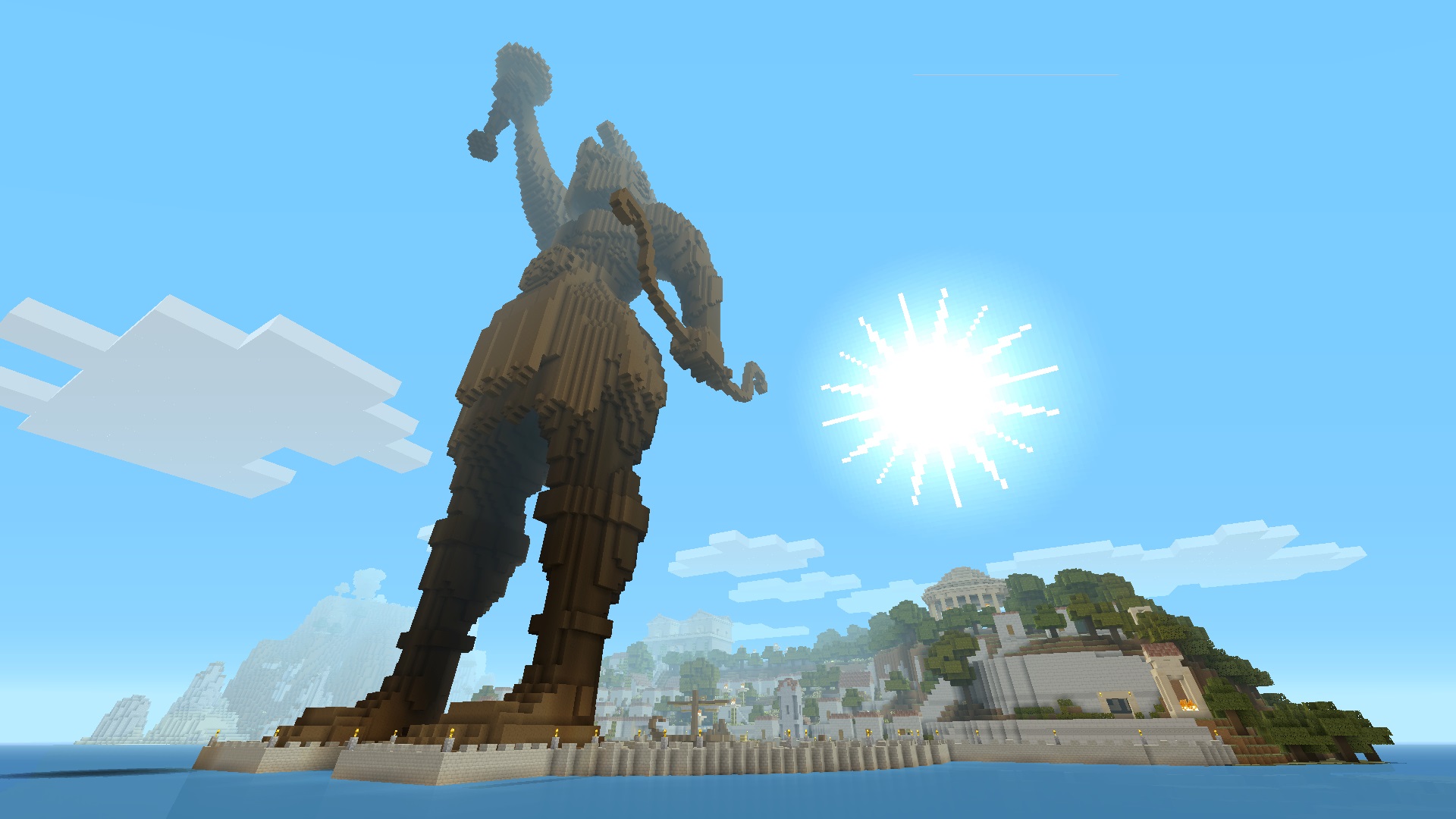 Minecraft: Greek Mythology Mash-up on PS4 | Official PlayStation™Store UK