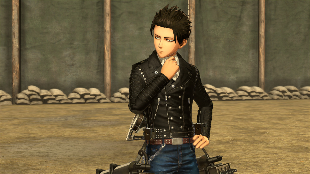 里维追加服装「「皮外套」衣服」 (英文版)